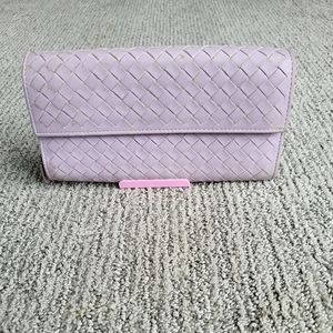 Authentic Bottega Veneta lavender Leather